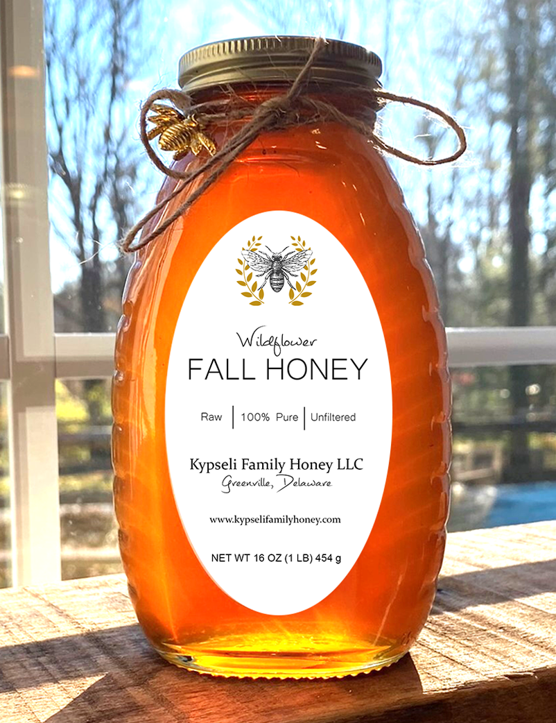 Fall Wildflower Honey (1 lb) – Kypseli Family Honey